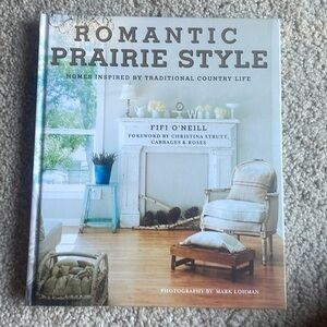 Romantic Prairie Style Coffee Table Book Author Fifi O’Neill